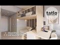 Studio type unit condo renovation  modern japandi style  torre lorenzo malate manila