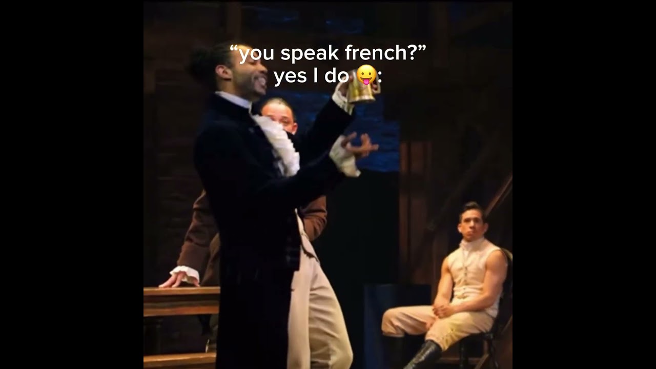LAFAYETTE TAUGHT ME FRENCH I HAVE PROOF 