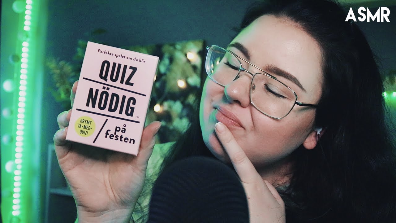 ASMR ⏳ Kan du svaren på frågorna? 💡 Quizar dig till sömns (SOFT SPOKEN)