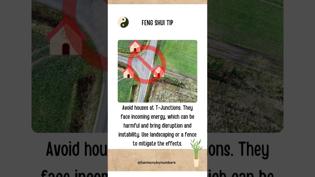 Fengshui Tip:Avoid T Junction Houses 
