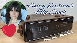Panasonic RC-6030 Flip Clock Reboot