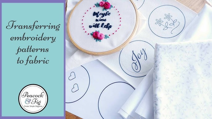 Tutorial-Embroidery Tools – The Hot Iron Transfer Pen and Pencil – Creating  Iron On Transfers