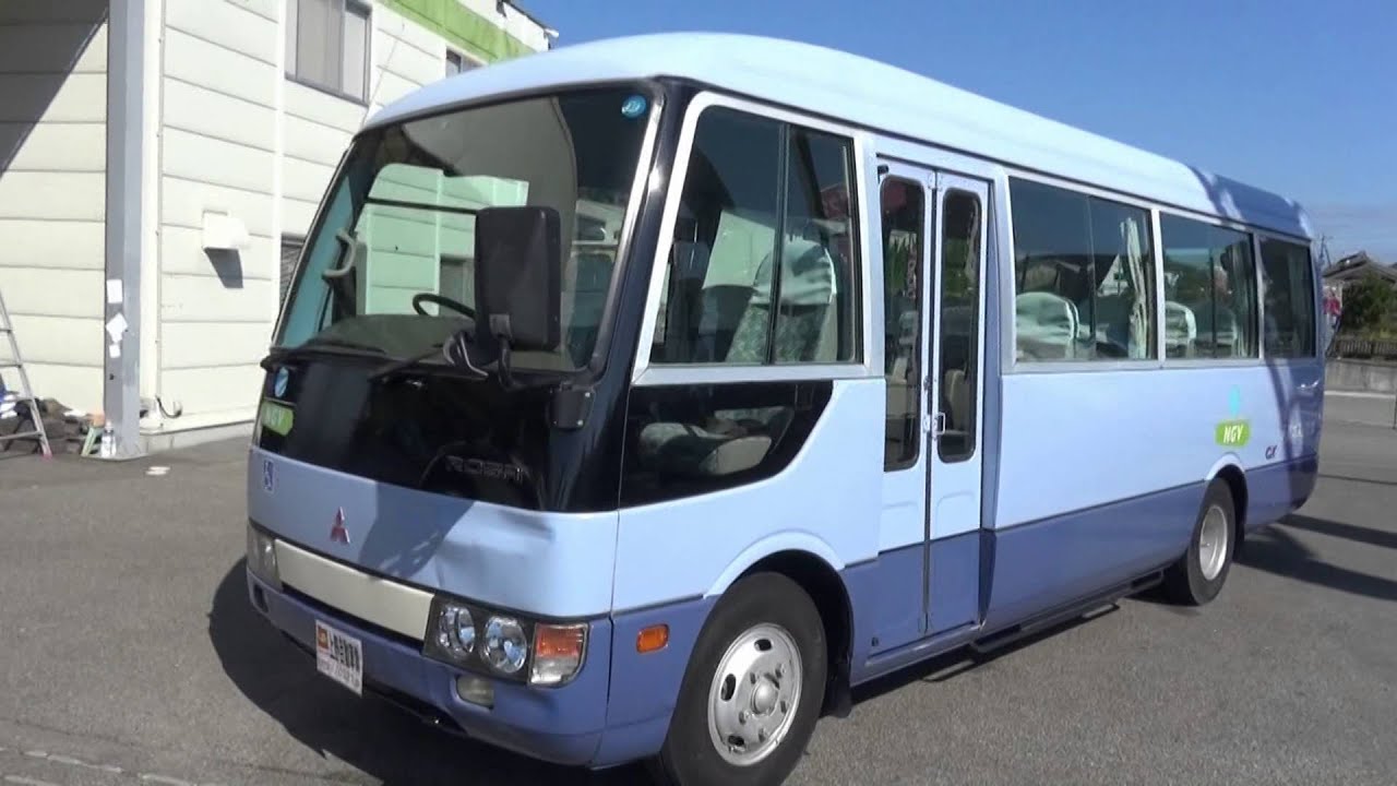 中古トラック 平成13年式 三菱ふそう ローザ CNG NGV車 29人乗り