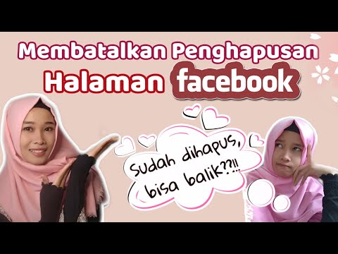 Video: Bagaimana Memulihkan Halaman Yang Dihapus