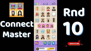 Connect Master Rnd 10 Walkthrough 🧩 | Match Puzzle | Puzzle Solutions & Tips | Go Answer