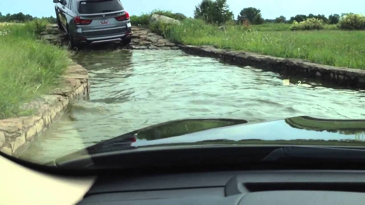 2015 BMW X5 in water YouTube