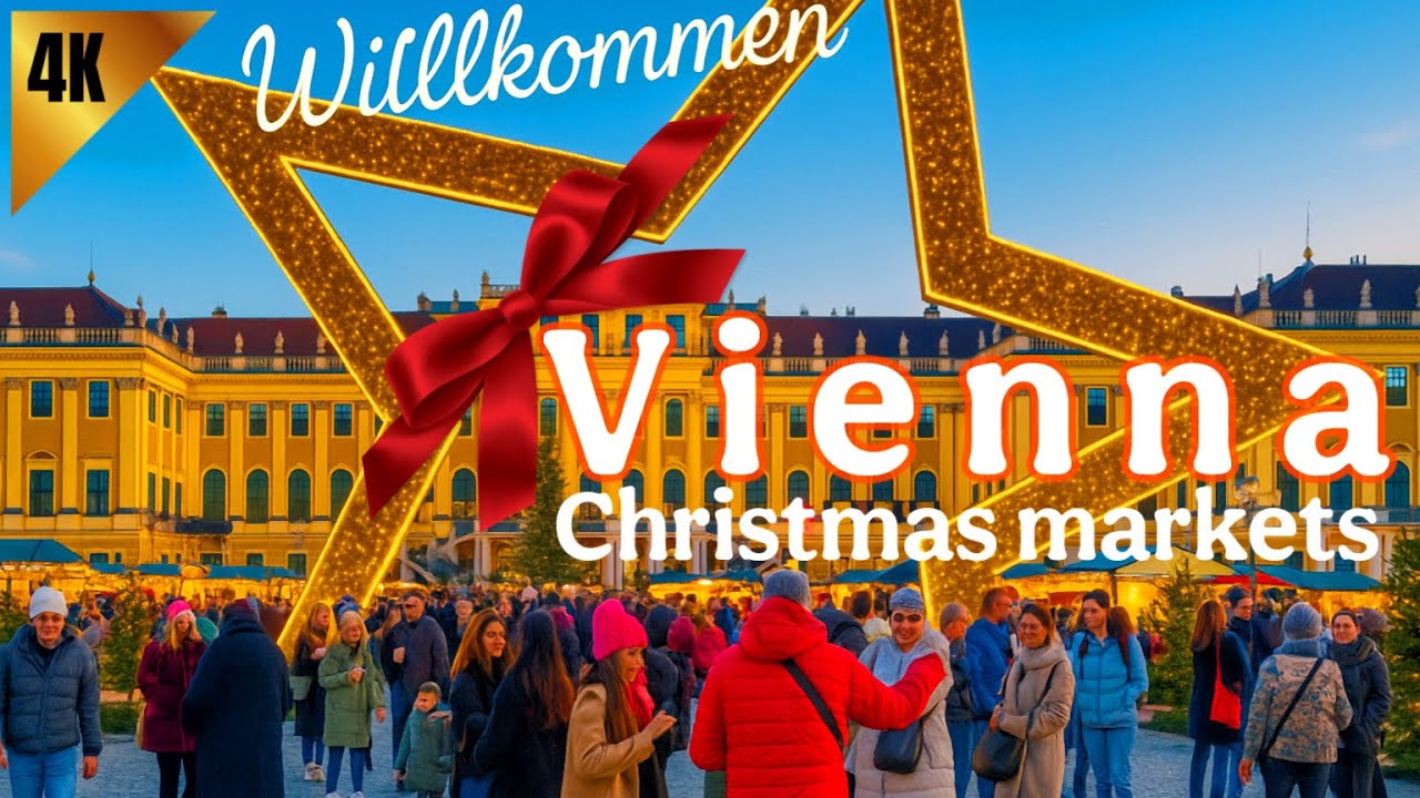 Christmas Begins in Vienna – Magical Opening at Schönbrunn Market | 2025