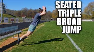 Seated Triple Broad Jump