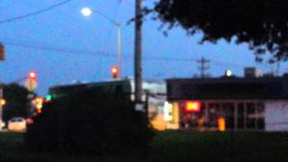 Rv being towed through smiths falls