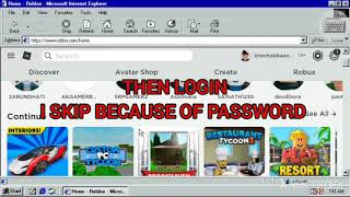 HOW TO PLAY ROBLOX IN COMPUTER OR WINDOW 98 SIMULATOR 2022 || TECH DEBA AND GAMING