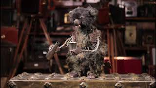 Late 19th Century Beer Drinking Bear Automaton made by Roulette et Decamps of Paris.
