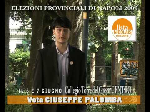 Io voto Giuseppe Palomba alla provincia di Napoli-...