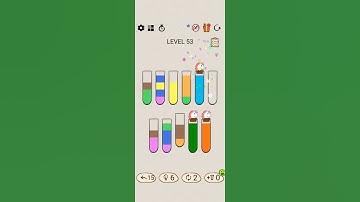 Sortpuz: Water Sort Puzzle Level 53 #india #sort #sortvideo #sortpuz #sortpuzzle