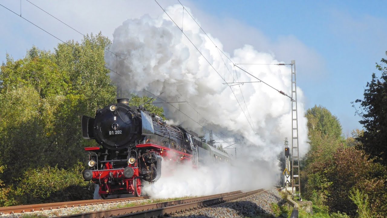 Sonderzüge des 13. Dresdner Dampfloktreffens am 09.10.2021