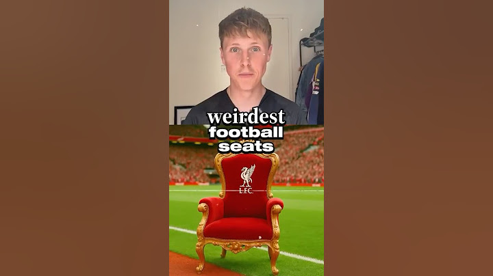 The Weirdest Football Stadium Seats 🥴