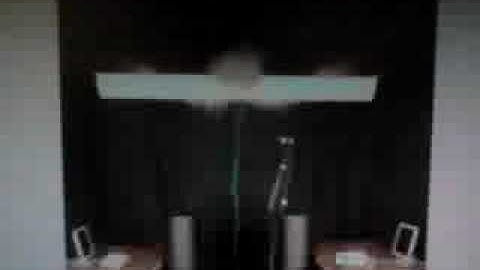 Air Sock diffuser on a ceiling