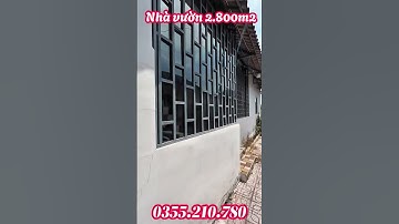 Nhà vườn nghỉ dưỡng 2.800mm2 cách Biên Hoà 20km