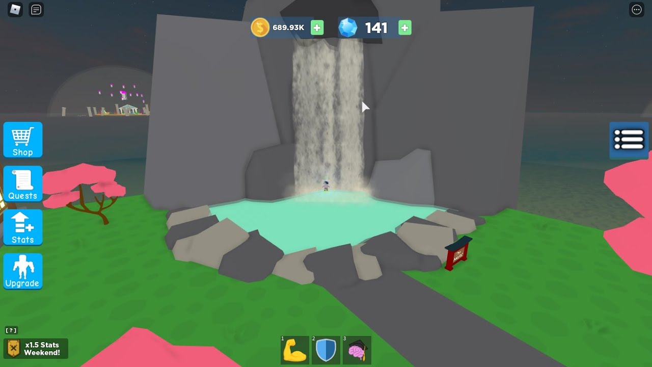 Super Power Fighting Simulator: Reaching new training area for 6Dd psychic and update showcase