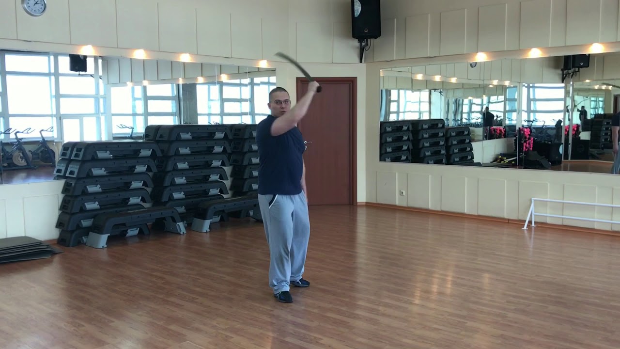 Обучение базовым ударам шашкой. Основы передвижения. Игорь Манохин ...