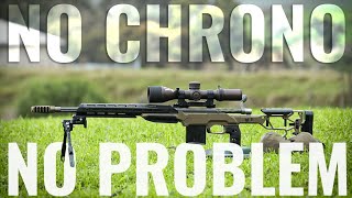 Famous Trajectory Calculation - Muzzle Velocity Without Chronograph Wealth