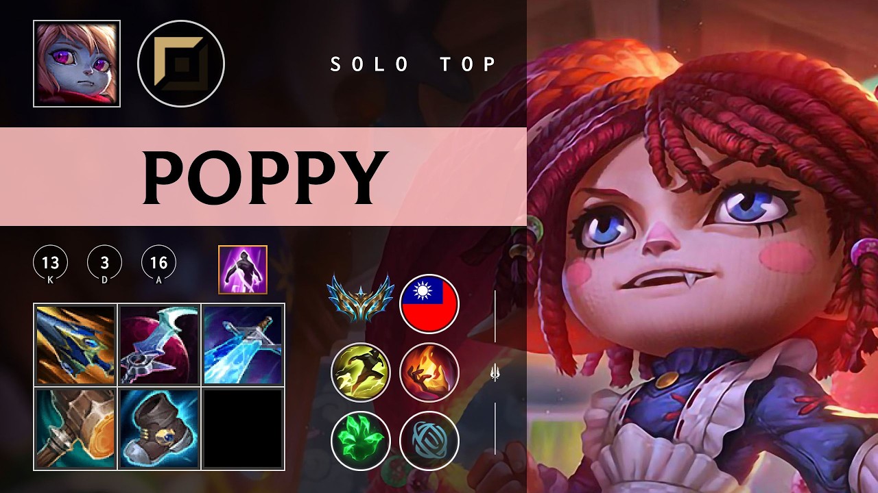 Poppy Top vs Nasus - TW Challenger Patch 26.03