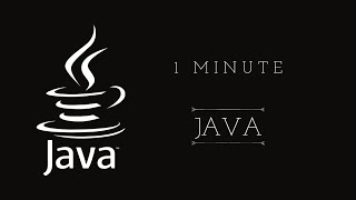 Java in One Minute: The Foundation of Modern Software Development!