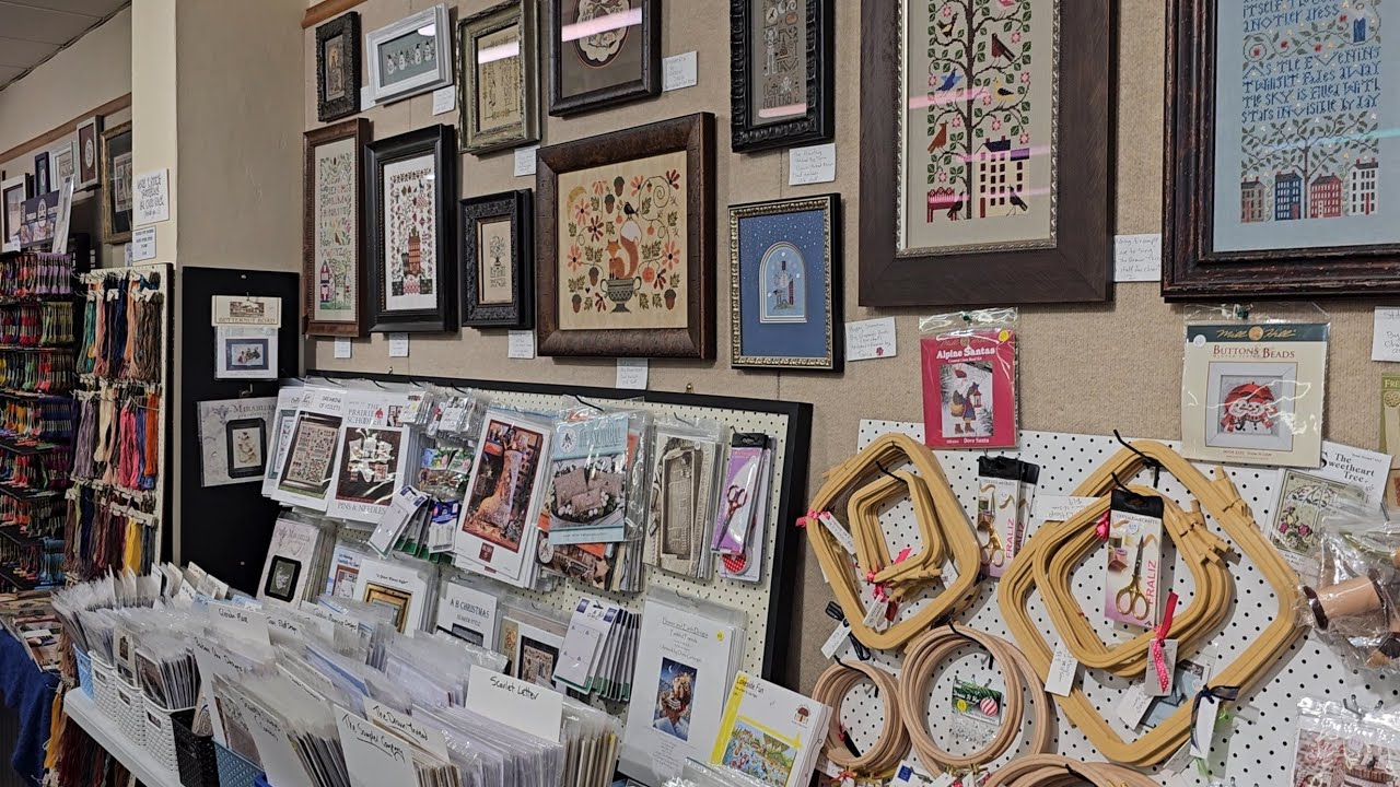 МАГАЗИН ВЫШИВКИ Art & frame в Christchurch New Zealand. YouTube