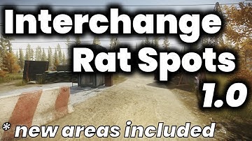 Interchange Rat Spot Guide - 5 Rat Spots With New Areas and Camps | Escape From Tarkov 1.0