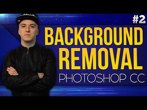 How To Remove The Background EASILY! - Photoshop CC  - Tutorial #