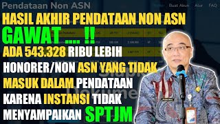HASIL AKHIR PENDATAAN NON ASN 2,3 JUTA NON ASN YANG TELAH TERDAFTAR DI BKN_INFO HONORER K2 TERBARU