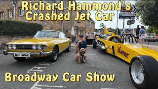 Richard Hammond's Crashed Jet Car at Broadway Car Show