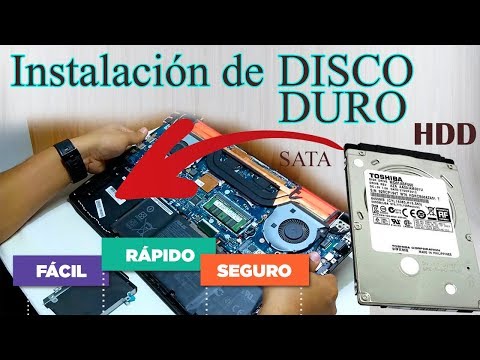 Video: Cómo Instalar Un Disco Duro En Una Computadora Portátil