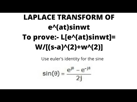 Laplace transform of