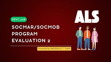 Program Evaluation | ALS Para Sa Lahat