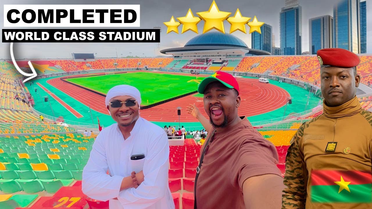 COMPLETED: Inside The World Class Ibrahim Traore Stadium In Burkina Faso
