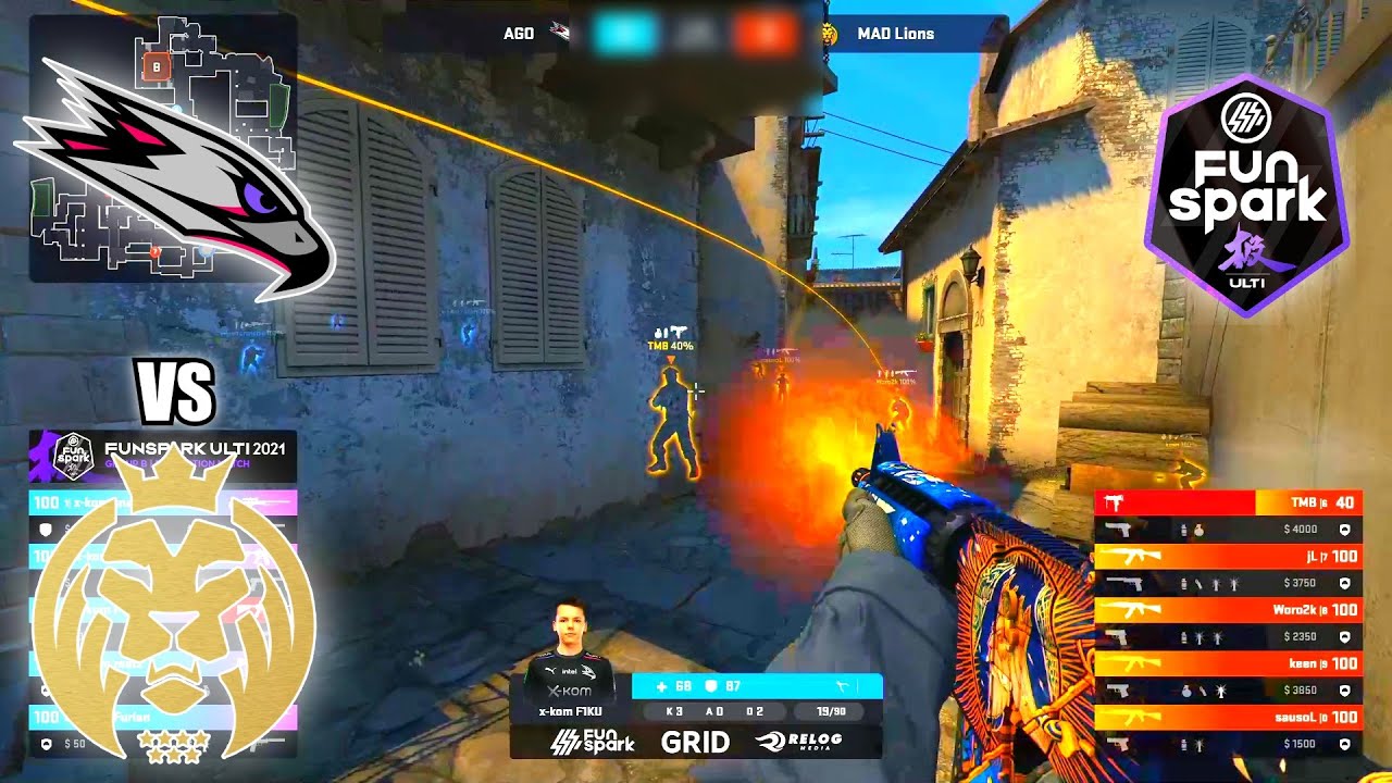 MAD Lions vs AGO - Funspark ULTI 2021 | CSGO HIGHLIGHTS
