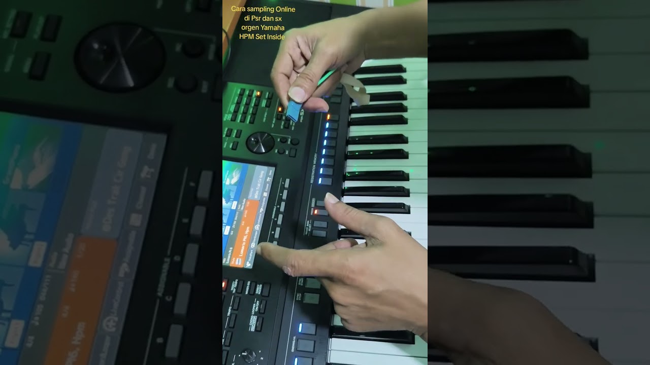 Tutorial Cara Install sampling orgen Online Yamaha 