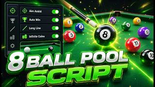 Full *OP* 8 Ball Pool Hack - Auto Win Menu & Long Line Guide - Undetected Update