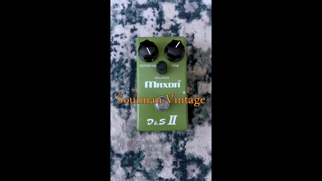 Maxon OD-802 D & S II Distortion/Sustainer | Effects Database