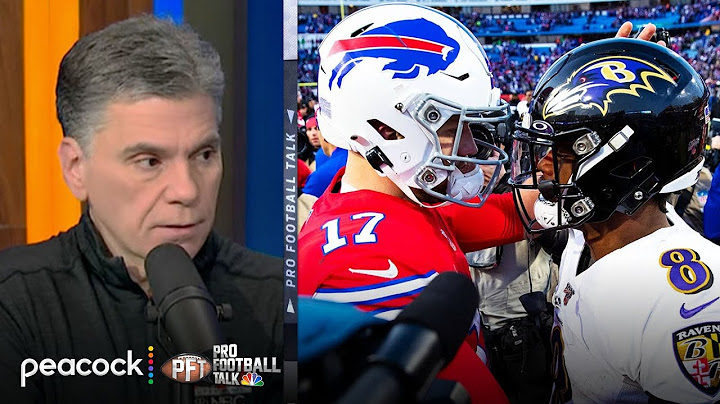 Josh Allen, Lamar Jackson to meet in Divisional Round MVP duel | Pro Football Talk | NFL on NBC