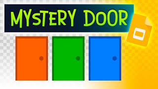 Pick a Mystery Door Game in Google Slides Tutorial and Template screenshot 3