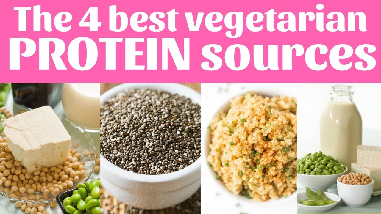 The 4 best vegetarian PROTEIN sources | 6 Week Shred Fat Burning