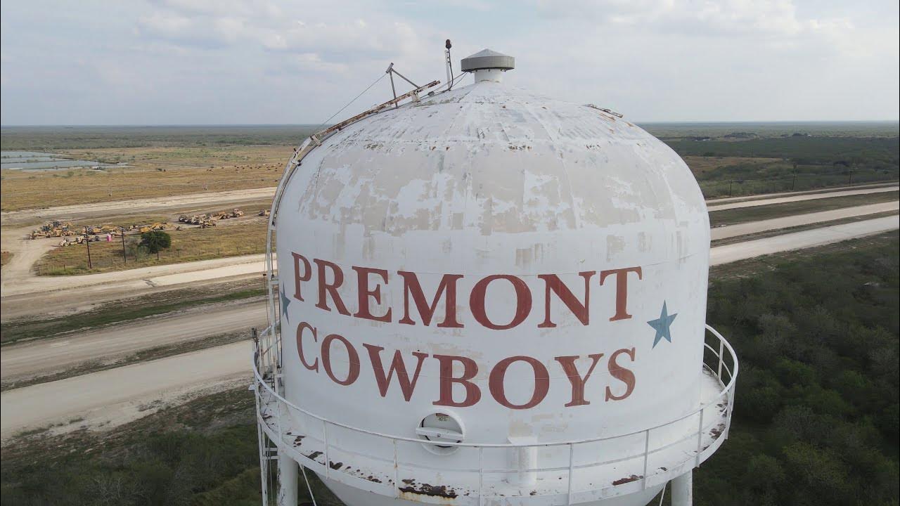 Premont Texas East Water Tower Close Up YouTube
