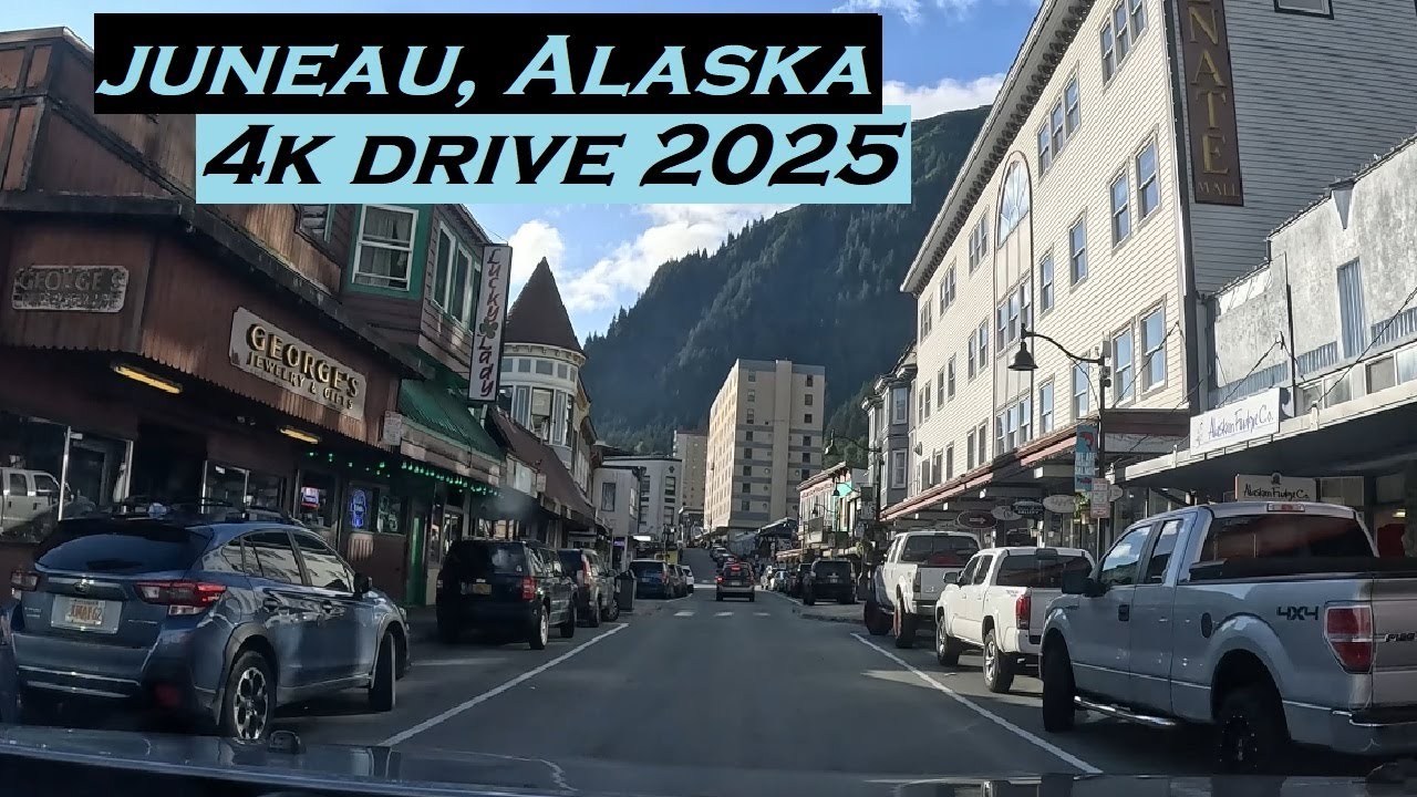 Juneau, Alaska  | 4k Drive| 2025