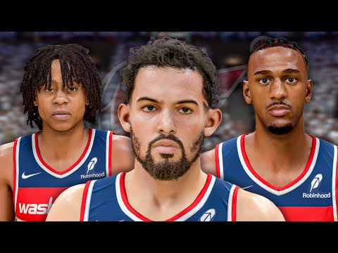 Trae Young's Wizards Career Simulation After Trade