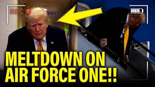 Trump has DISASTER LANDING on AF1 as TRIP COLLAPSES!!!