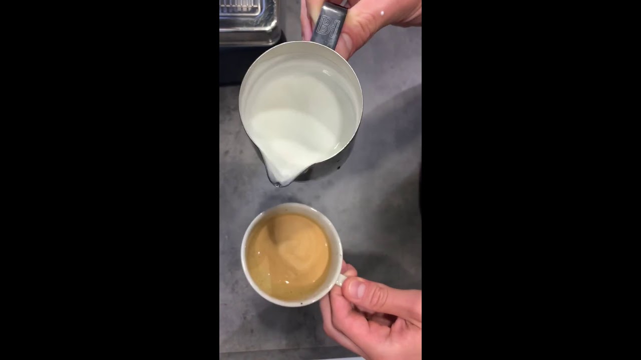 Latte Art Srdce