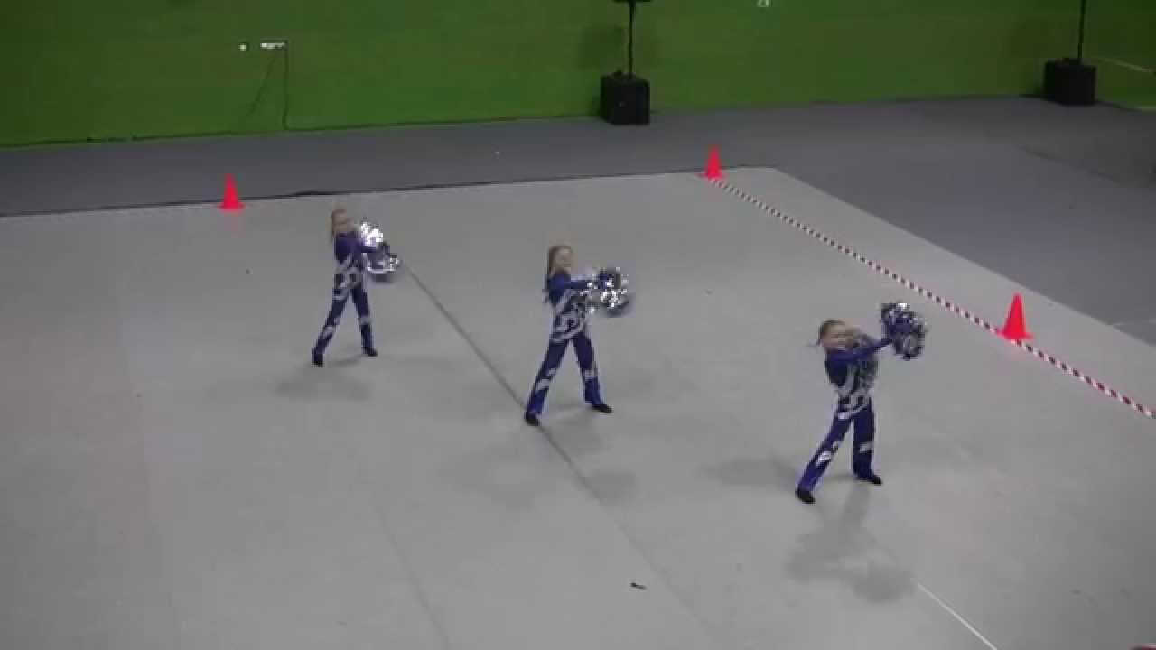 MČR 2014 Jaroměř - POM-POM kadetky - duo-trio - TS LB