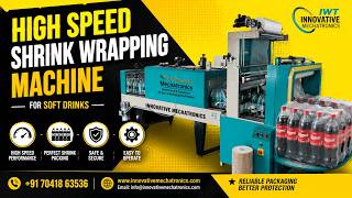 High Speed Shrink Wrapping Machine for Soft Drinks | Working Demo screenshot 3
