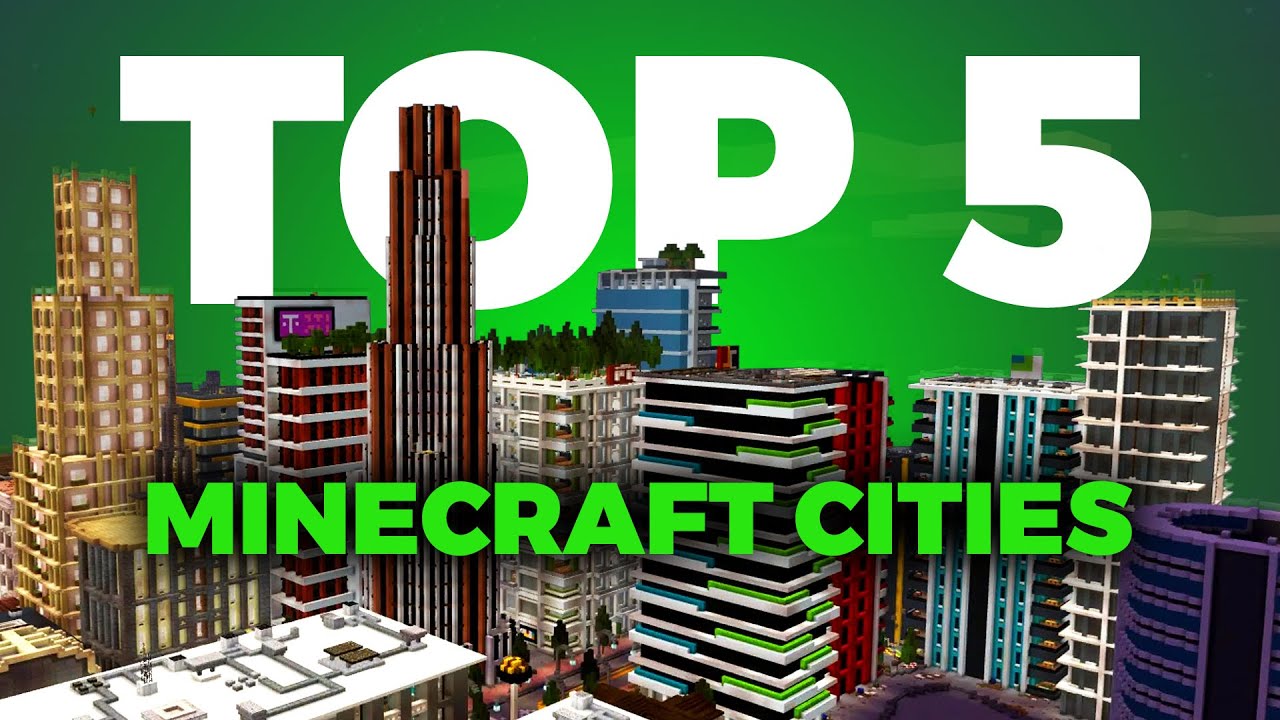 TOP 5 MINECRAFT CITIES! [Flush City Community Showcase] YouTube